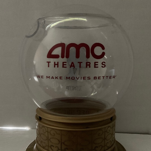 M&M’s Red One Lighted Snow Globe – 2024 Collectible AMC Movie Theater - Picture 2 of 9